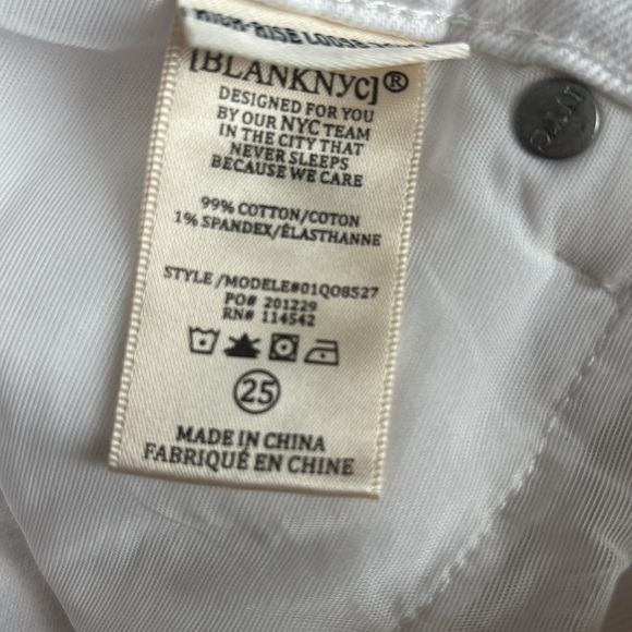 BLANKNYC High Waist Denim Shorts in See You Again Size 25 NWT - Picture 5 of 8